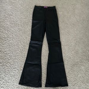 Edikted Leather Flare pants
